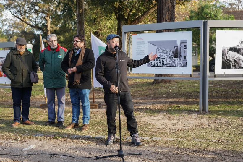 Inauguración fotogalería "La lucha en defensa de la vivienda c