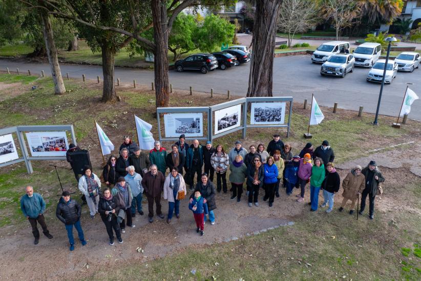 Inauguración fotogalería "La lucha en defensa de la vivienda c