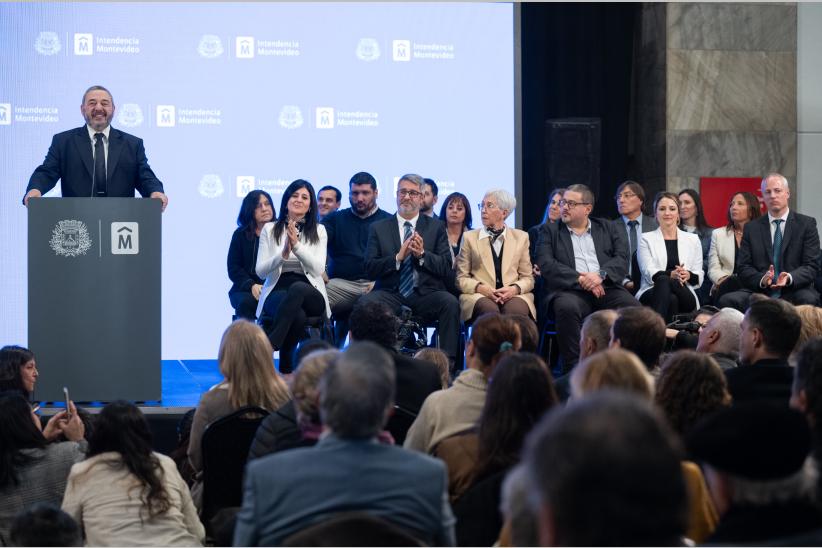  Ceremonia de transmisión de mando del intendente de Montevideo