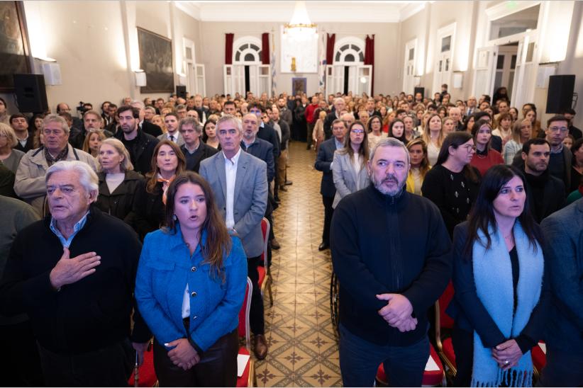 Asunción de la alcaldesa del Municipio CH, Matilde Antía