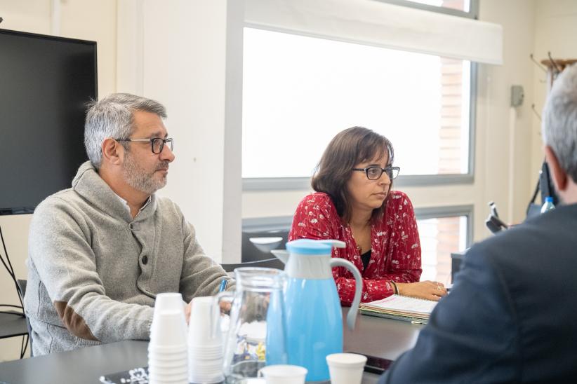 Directora de Planificación María José Iglesias, se reúne con directora de DINOT - MVOT, Paola Florio   