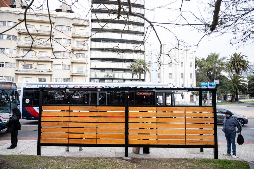 Traslado de parada de transporte por  comienzo de obras de ampli