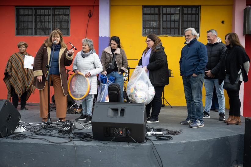  Inauguración de obra del Presupuesto Participativo en el Merca