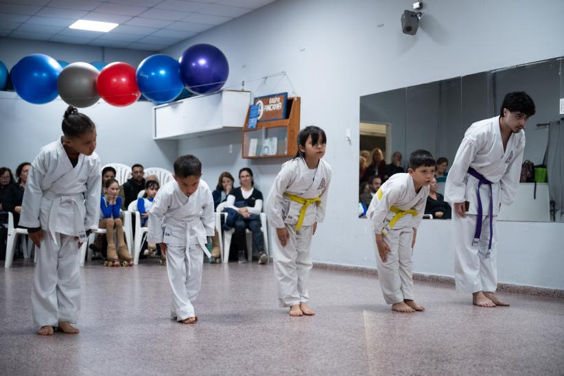  Inauguración de obra del Presupuesto Participativo en el club 