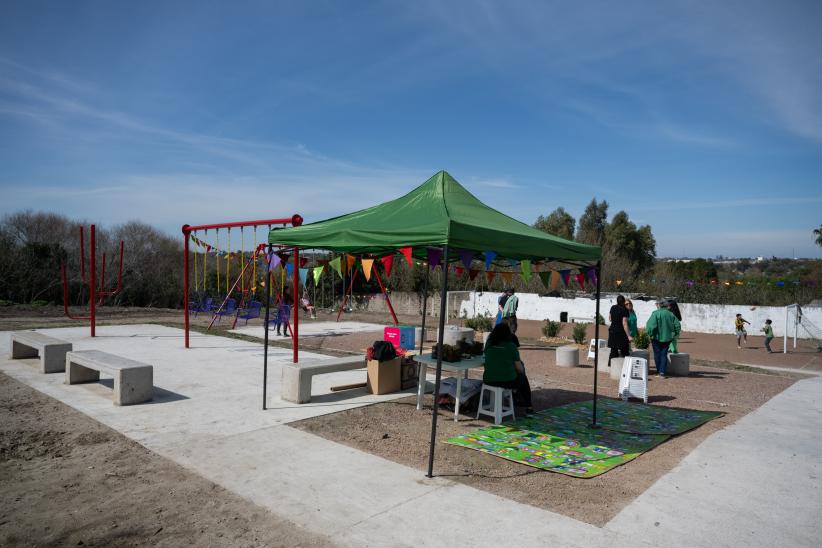 Inauguración de la plaza Simón del Pino 