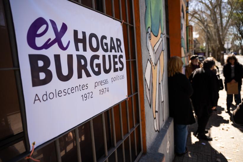 Recorrida de autoridades de la División de DDHH y secretarías por ex Hogar Burgues 