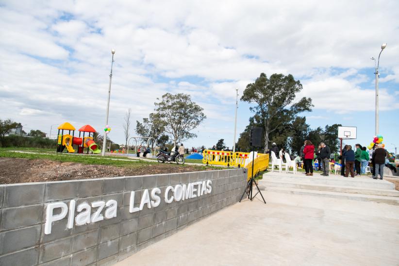 Inauguración de obra del Presupuesto Participativo: Plaza inclu
