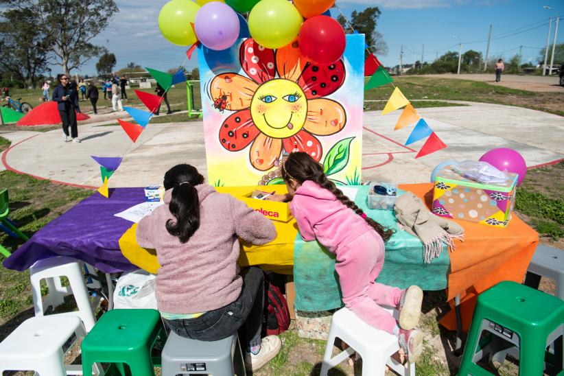 Inauguración de obra del Presupuesto Participativo: Plaza inclu