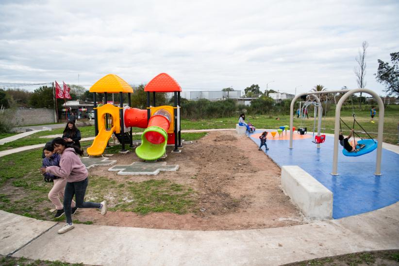 Inauguración de obra del Presupuesto Participativo: Plaza inclu