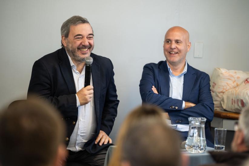  Intendente Mario Bergara, participa en el desayuno de trabajo '