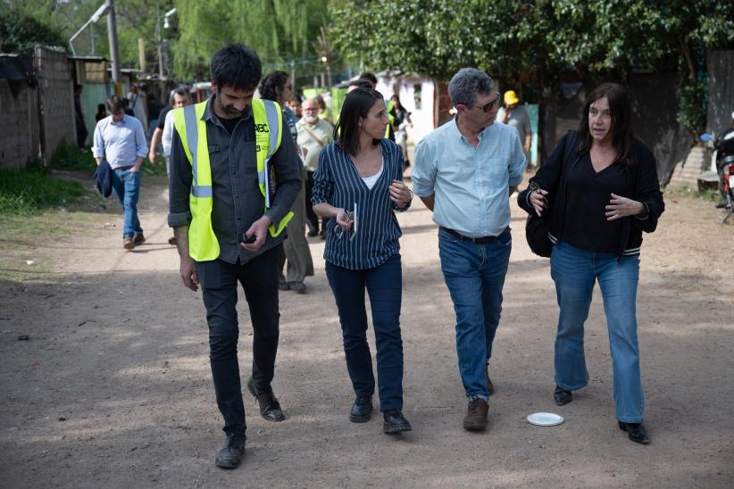 Asamblea de inicio de obras en Costanera del Miguelete 