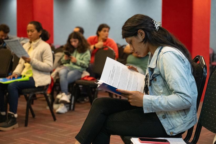 Taller de manipulación de alimentos para beneficiarios y benefi