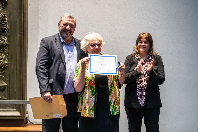 Reconocimiento a personas jubiladas de Intendencia de Montevideo
