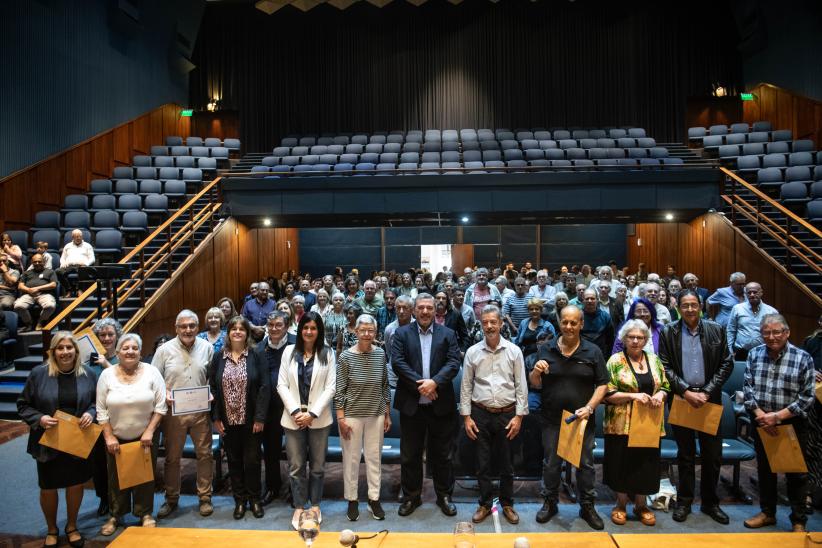 Reconocimiento a personas jubiladas de Intendencia de Montevideo