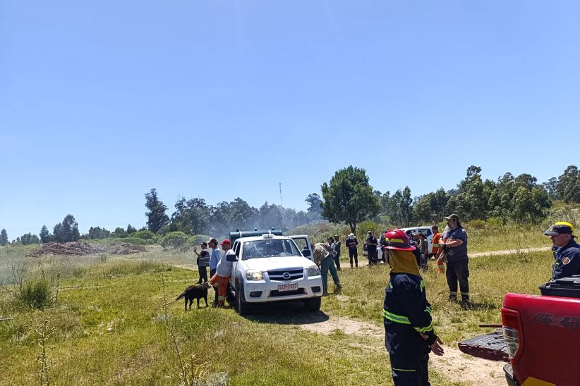  Capacitación sobre prevención de incendios en campos