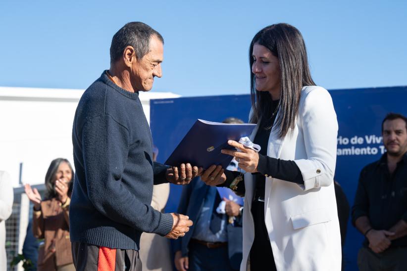 Inauguración de obras en Campo Galusso