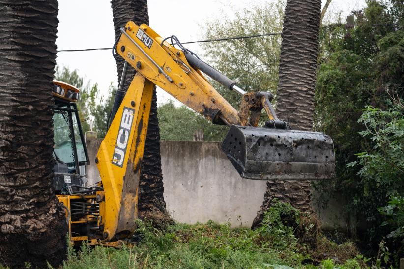 Operativo por lluvias en barrios del Oeste de Montevideo