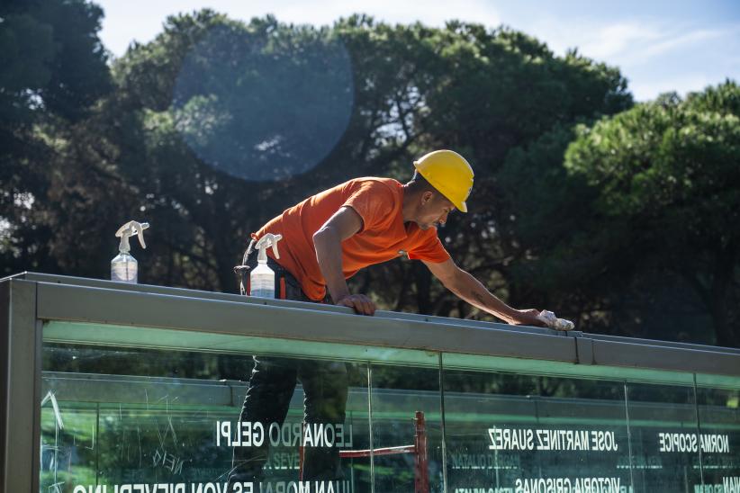 Avance de obras en el Memorial de Detenidos Desaparecidos
