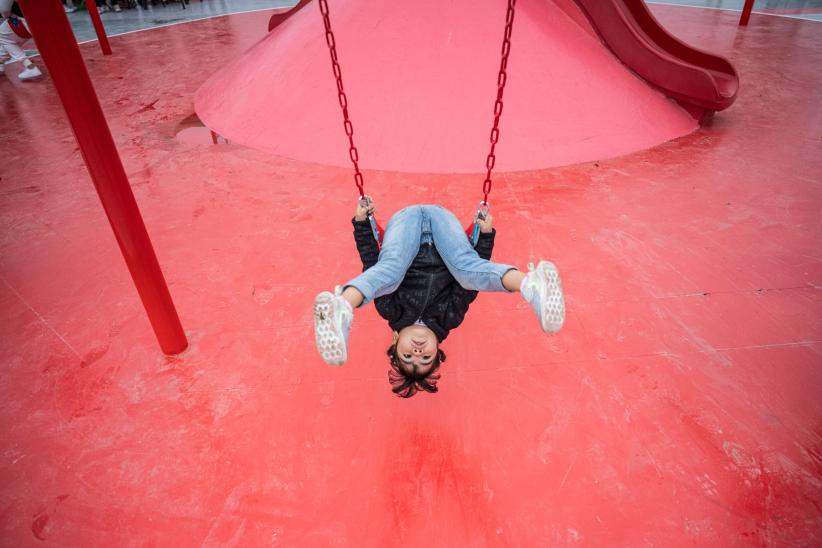 Inauguración de plaza en Piedras Blancas
