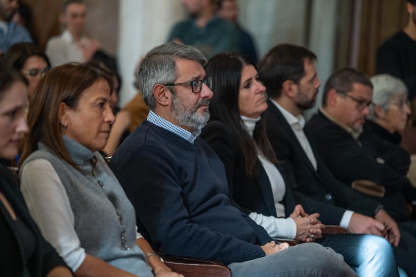 Conferencia de prensa por presentación de "Construir oportunida