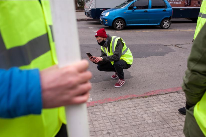  Relevamiento de estado de veredas en el marco del Proyecto Ciudades Accesibles ABC