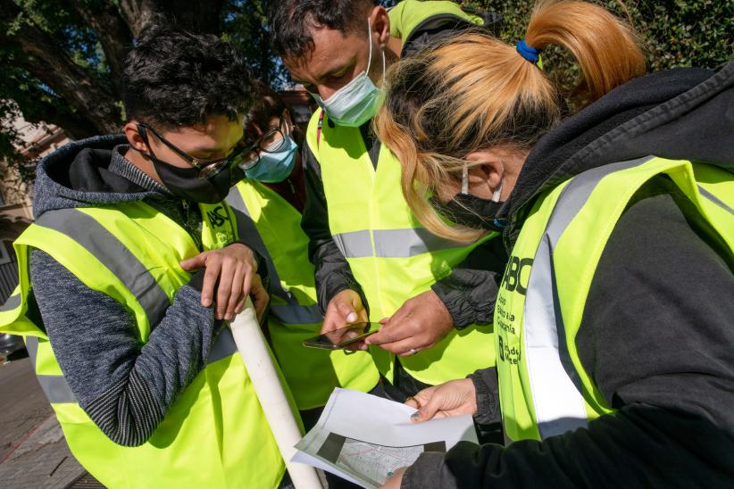 Relevamiento de estado de veredas en el marco del Proyecto Ciudades Accesibles ABC