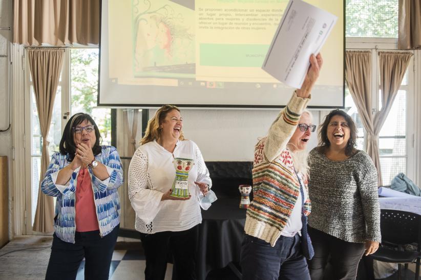 Jornada de encuentro y entrega de premios de la 5ta edición del Fondo Fortalecidas en Cedel Carrasco