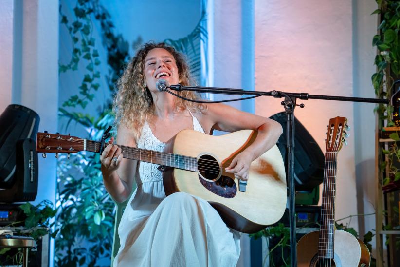 Florencia Núñez en el ciclo Late Ciudad Vieja