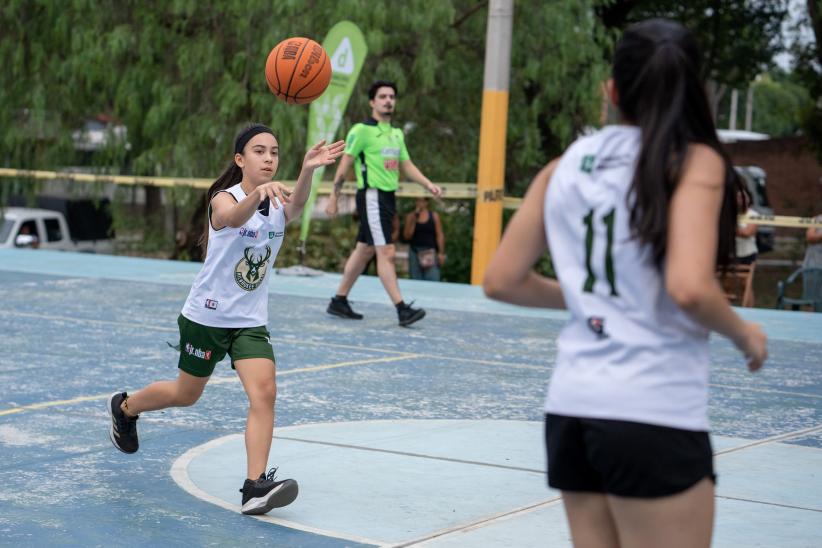 Torneo JR. NBA en el complejo SACUDE 