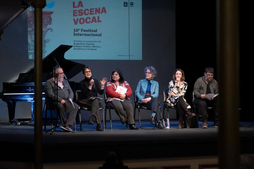 Lanzamiento del festival internacional La escena vocal en la sala Verdi