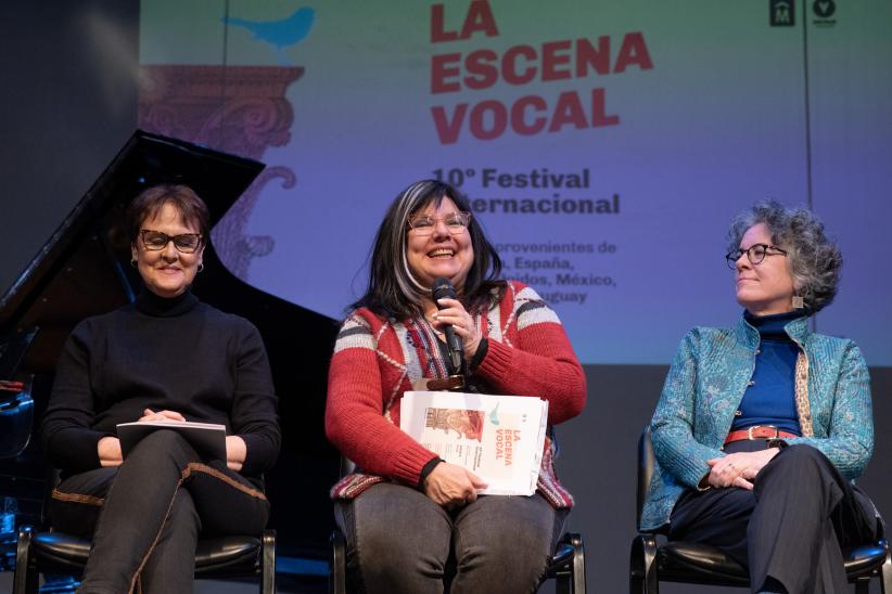 Lanzamiento del festival internacional La escena vocal en la sala Verdi