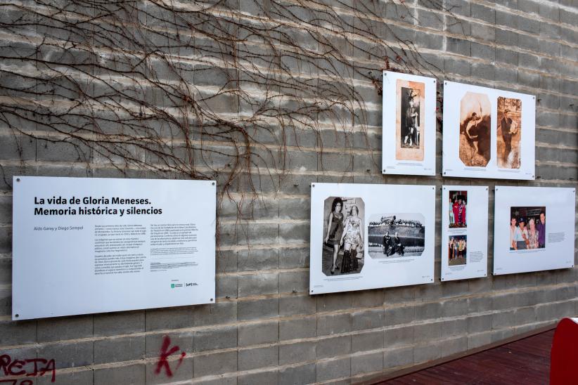 Inauguración de la exposición La vida de Gloria Meneses. Memoria histórica y silencios