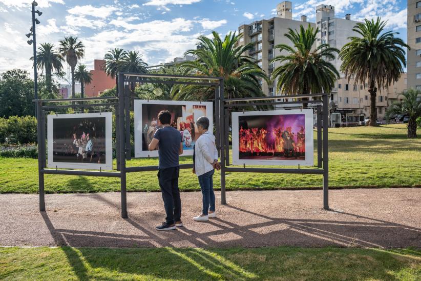 Inauguración de fotogalería por los 80 años del teatro de Verano