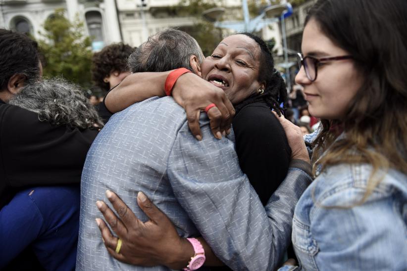 Intervención urbana Fanfarria Invernal. Plaza del Entrevero, 2019