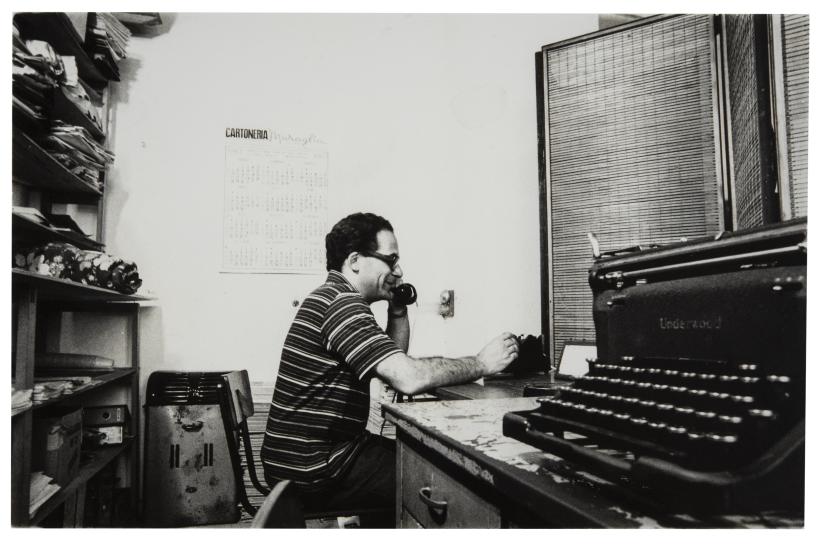 Manuel Martínez Carril. Instalaciones de la calle Paysandú. Década de 1970