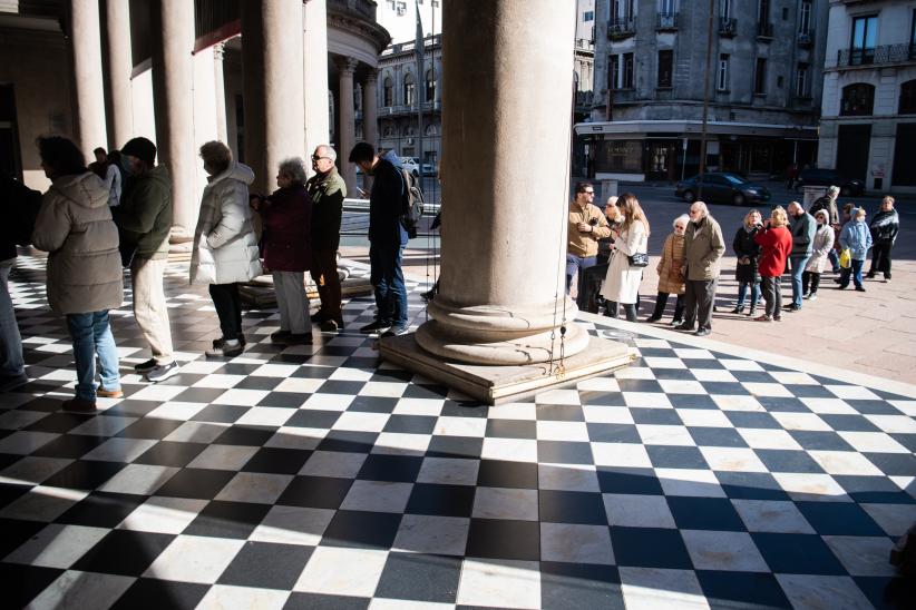 Presentación de ópera Pagliacci en el teatro Solís, 11 de agosto de 2022