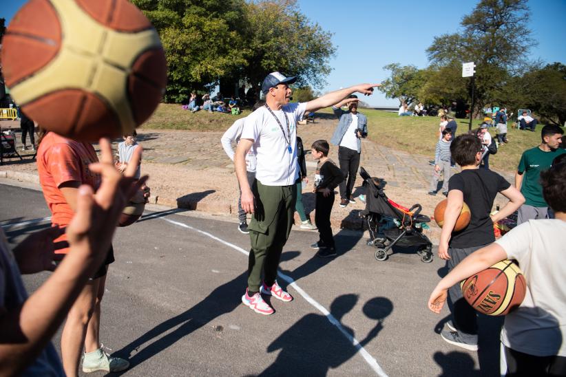 Actividades en el Parque Batlle en el marco del Plan ABC+ Deporte y Cultura,  13 de agosto de 2022