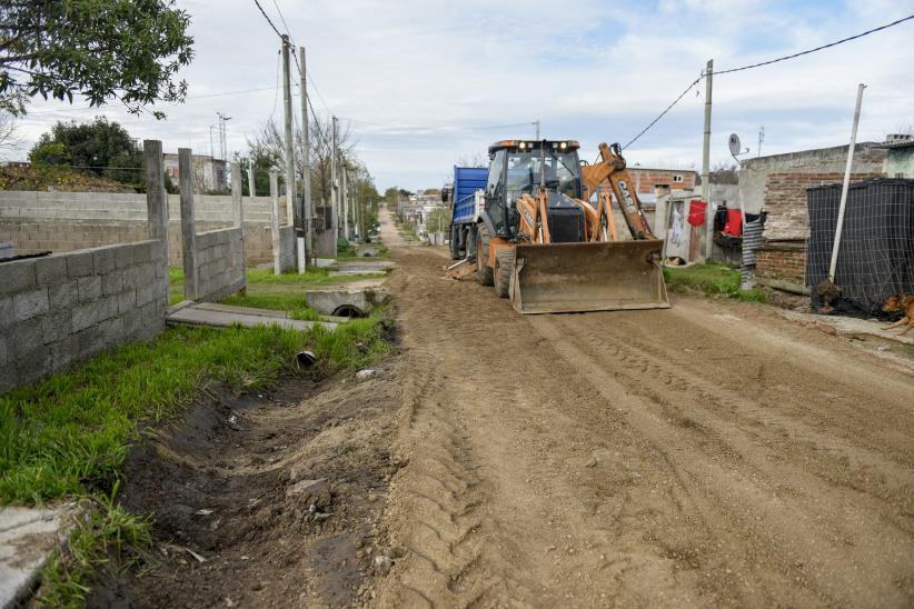 Obras por Plan ABC en barrio Capra 2