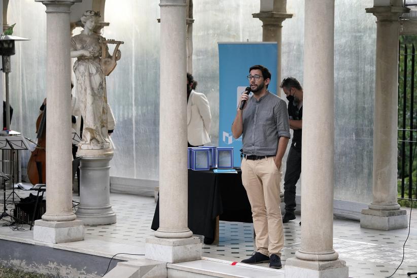 Entrega de premios del concurso literario Juan Carlos Onetti