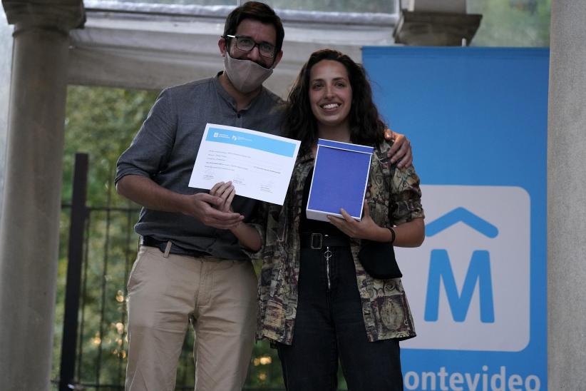 Entrega de premios del concurso literario Juan Carlos Onetti