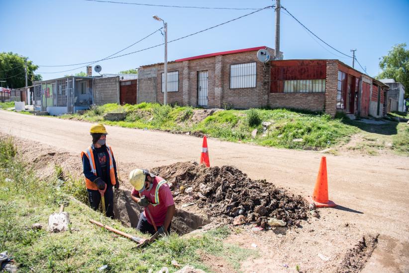 Inicio de obras en Padre Cacho  