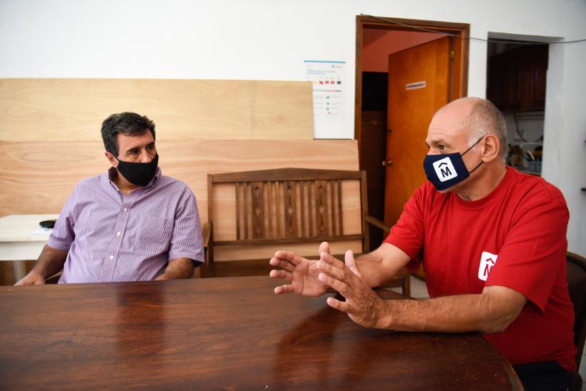 Reunión Marcelo Signorelli, Jorge Carril y Andrés Abt 