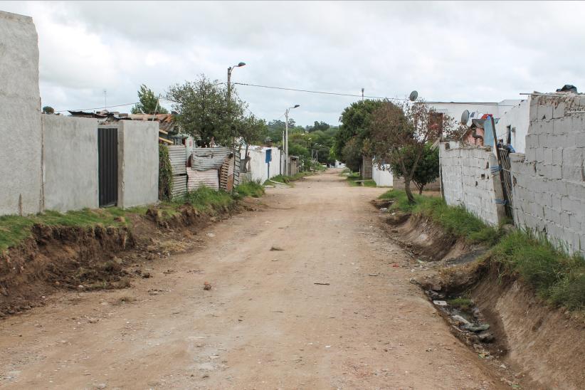 Avance de obras en Padre Cacho