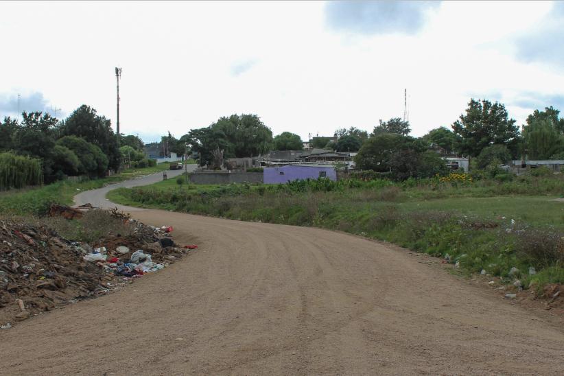 Avance de obras en Padre Cacho