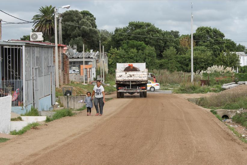 Avance de obras en Padre Cacho