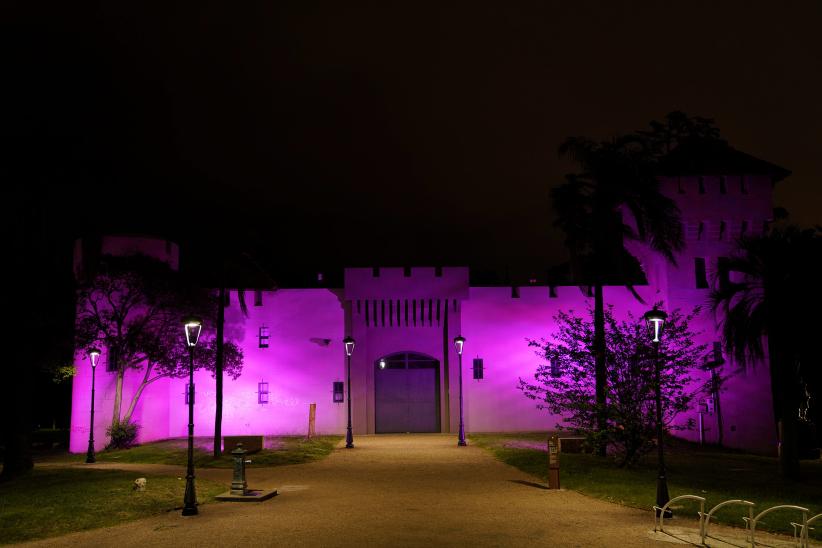 Iluminación de espacios, monumentos y edificios por el Día Internacional de la Mujer