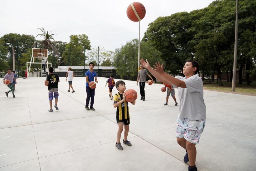 Actividades deportivas en el Complejo SACUDE