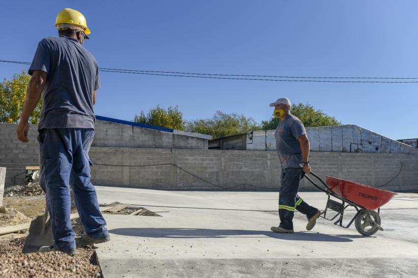 Avance de obras en Teatro de Punta de Rieles