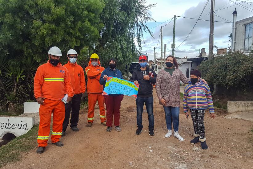 Comienzo de obras en el barrio 19 de Abril en el marco del Plan ABC