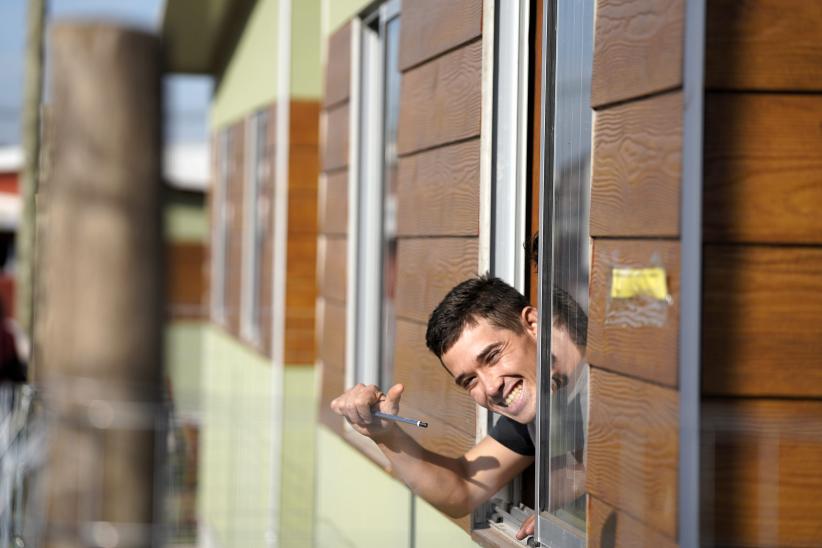 Entrega de viviendas en barrio La Boyada